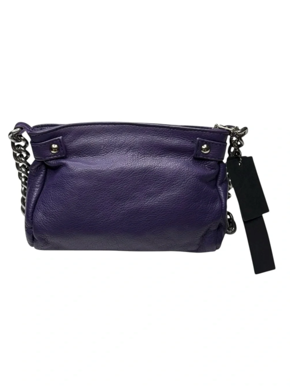 Y2K: new Tylie Malibu 𖢻 Runaway Rockstud Simone Cross Body Bag 𖢻 Purple Leather
